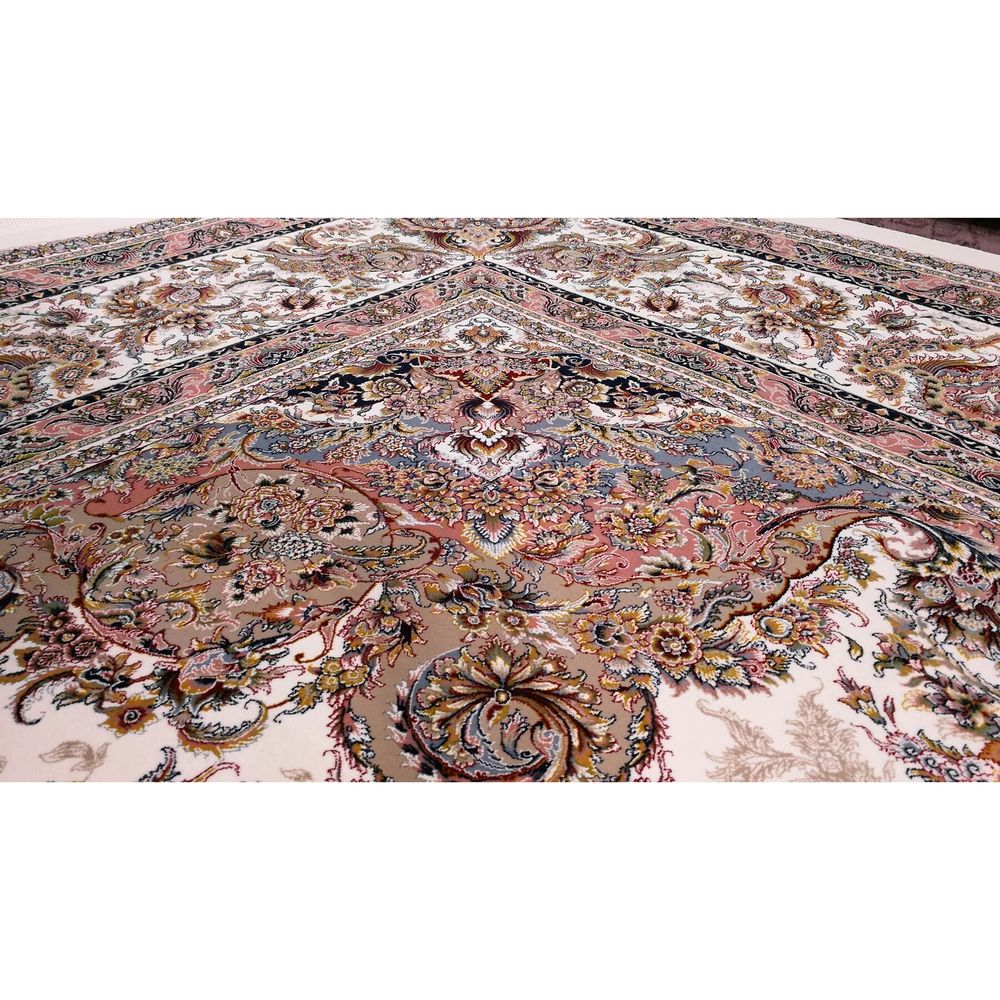 Иранский ковер 150х225 см дизайн кхашти турандж 3647451 Иран