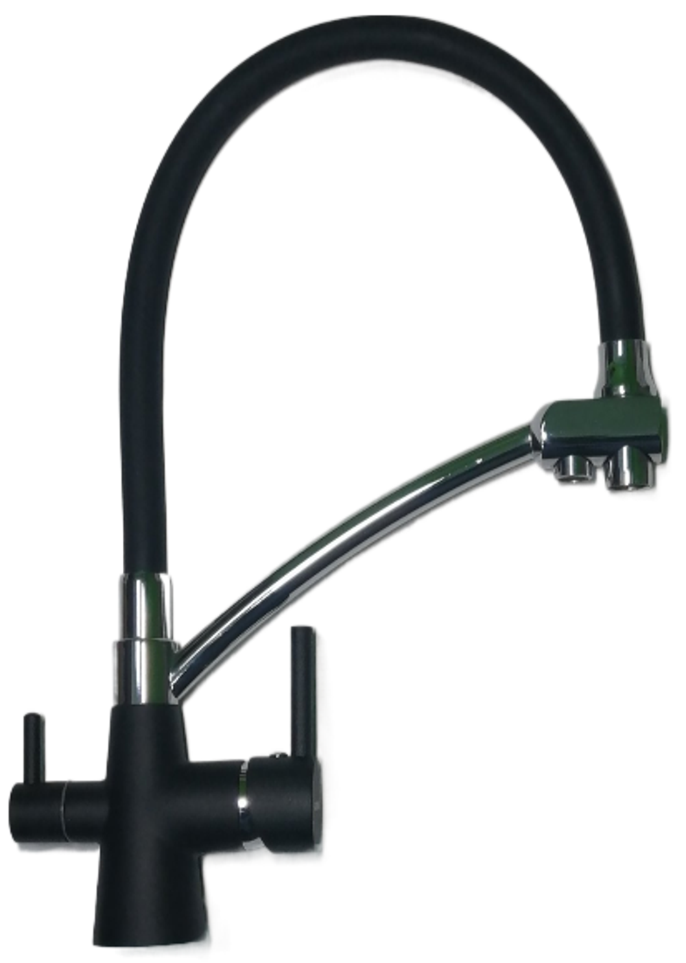 Мойка POLYGRAN ATOL-460 черный №16
