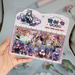 Прозрачные стикеры "Genshin Impact / Геншин - Кэ Цин"