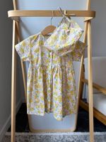Новое хлопковое платье с шапочкой Bebe Organic, 86