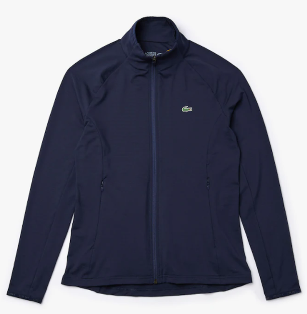 Женская Кофта теннисная Lacoste Women Sport Jacket - небесный