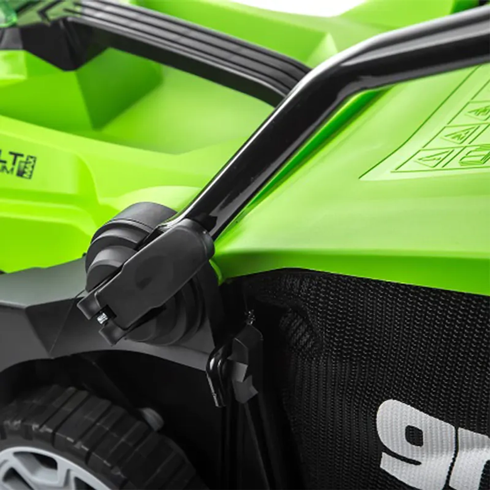 Аккумуляторная газонокосилка Greenworks G40LM35K8 40В (1 x 8 Ач, Быстрое ЗУ) нож 35 см, 2501907U8F