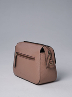 Сумка кожаная через плечо гоби