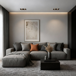 Светильник встраиваемый GU10 черный 15700/02