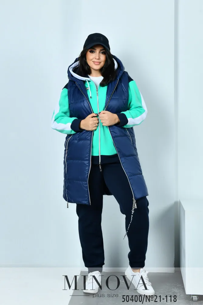 Костюм 21-118-ментоловый-синий Minova