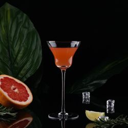 Рюмка коктейльная 180 мл "Freesia" d 8,7 см h19,5 см   P.L. [6]