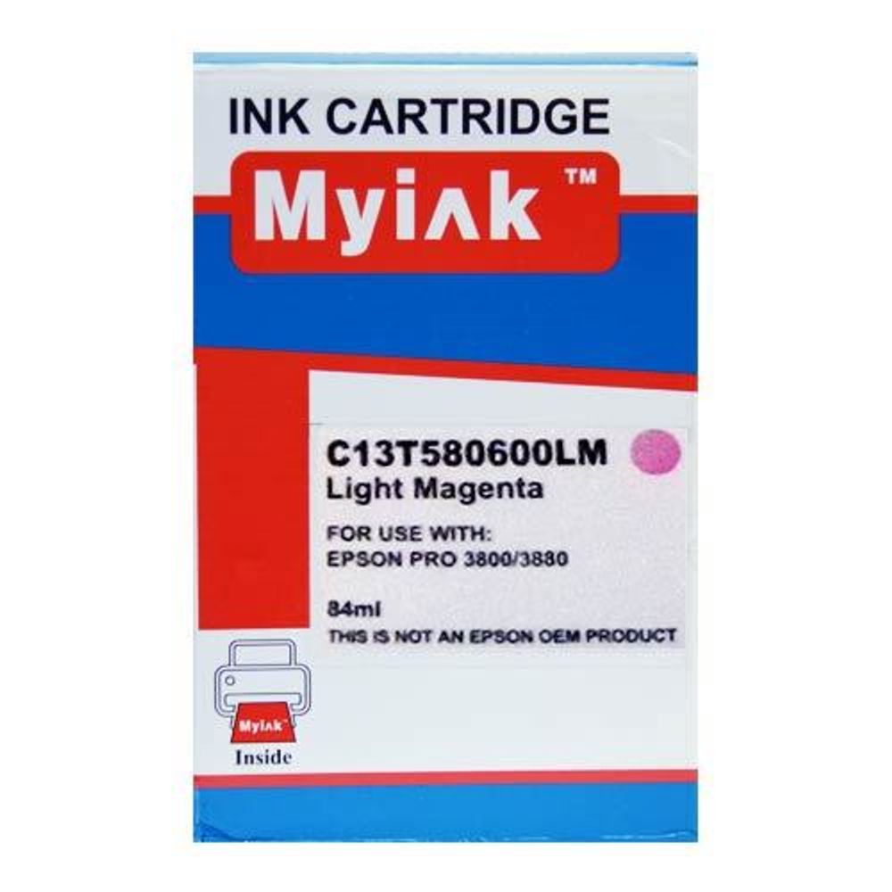 Картридж для (T5806) EPSON St Pro 3800/3880 Light Magenta 84ml, Pigment, MyInk