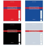 Тетрадь 48л. А5 клетка Brauberg КОНТРАКТ обложка картон ассорти (10/20)