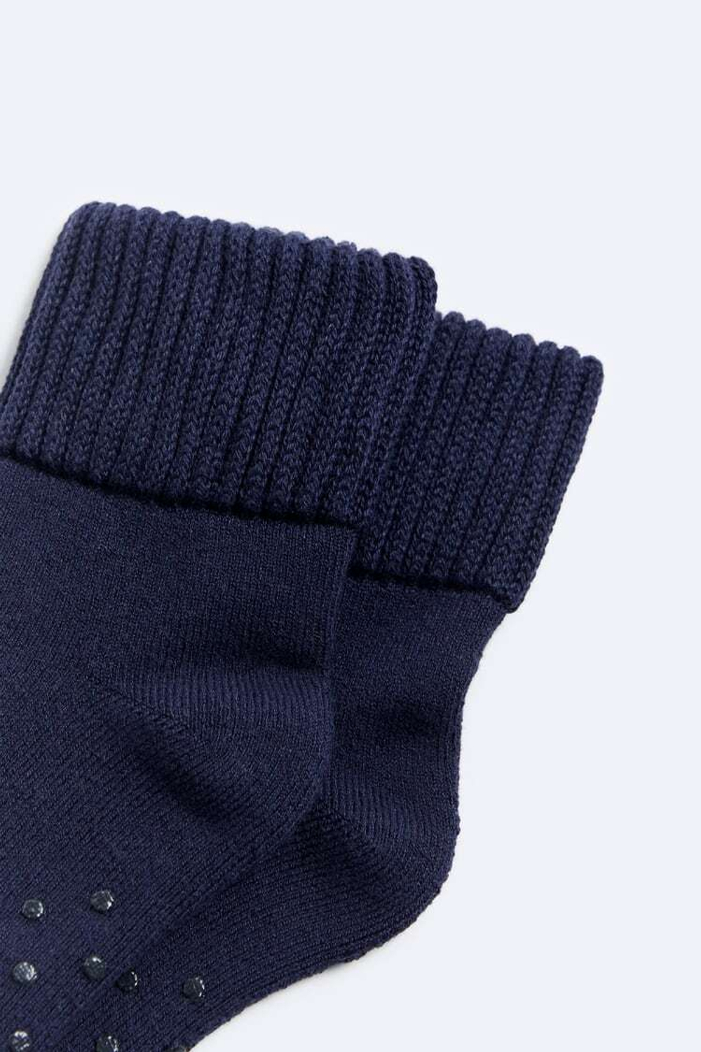 ZARA КОРОТКИЕ НЕСКОЛЬЗЯЩИЕ НОСКИ, ТЕМНО-СИНИЙ