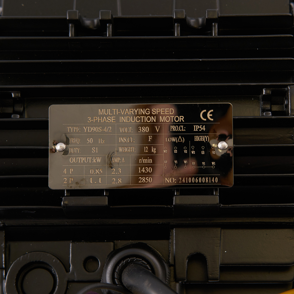 Электромотор двухскоростной V526, V626.380, V626IT, V730 MOTOR (380V, 50Hz, 3P, 0.85-1.1Kw)