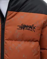 Пуховик Anteater Downjacket RF Print терракотовый