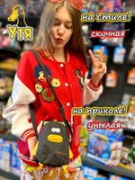 Сумка игрушка для подростка через плечо кросс-боди Утя Гусь