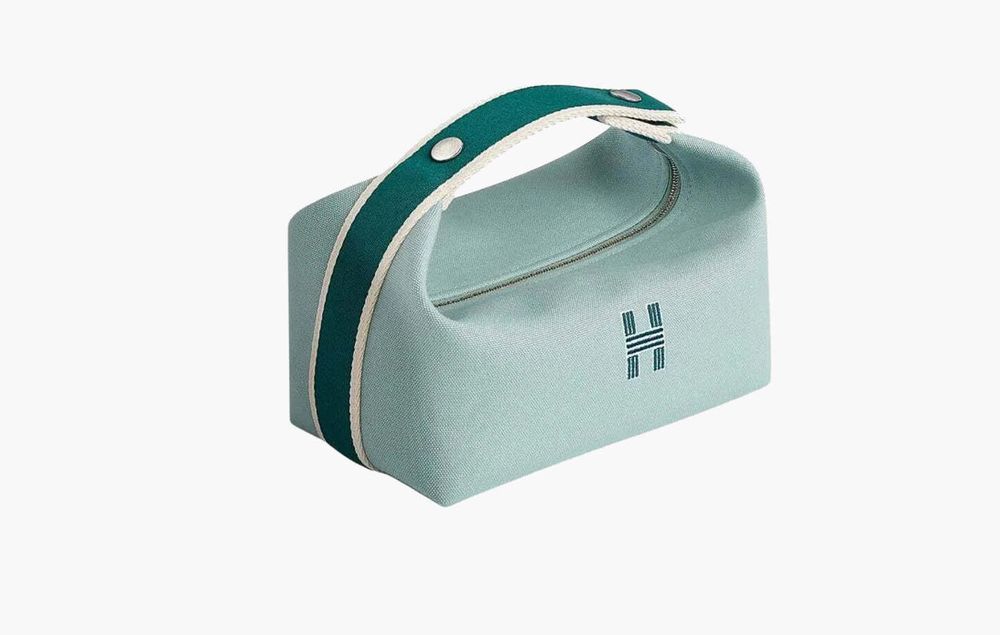 Сумка Hermes Small Bride-A-Brac Case &quot;Eucalyptus&quot;