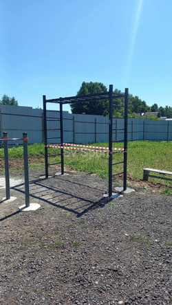 Монтаж уличной шведской стенки Sv Sport Рукоход (4 вертикальных столба)