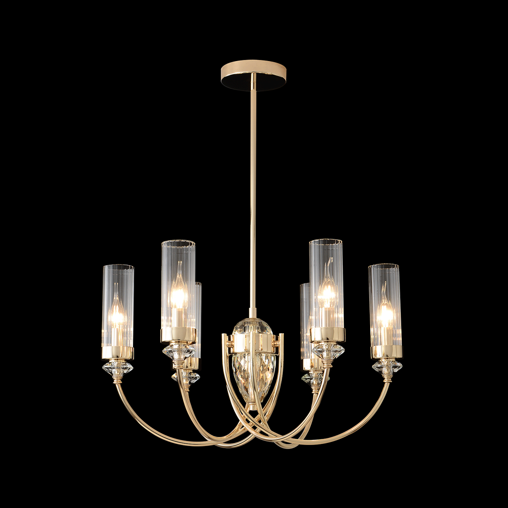 Люстра Crystal Lux SECRET SP6 GOLD