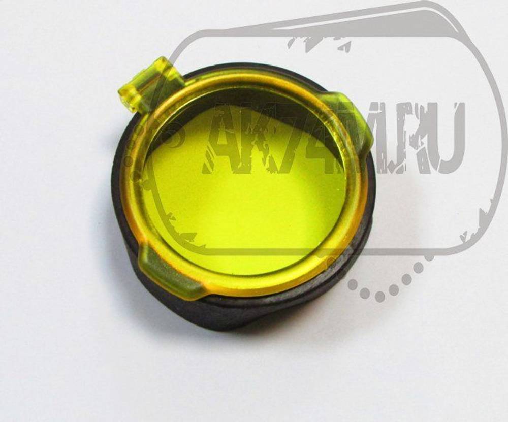 ПОВОРОТНАЯ КРЫШКА НА ПРИЦЕЛ ALC10 (66mm - 67,5mm) желтая