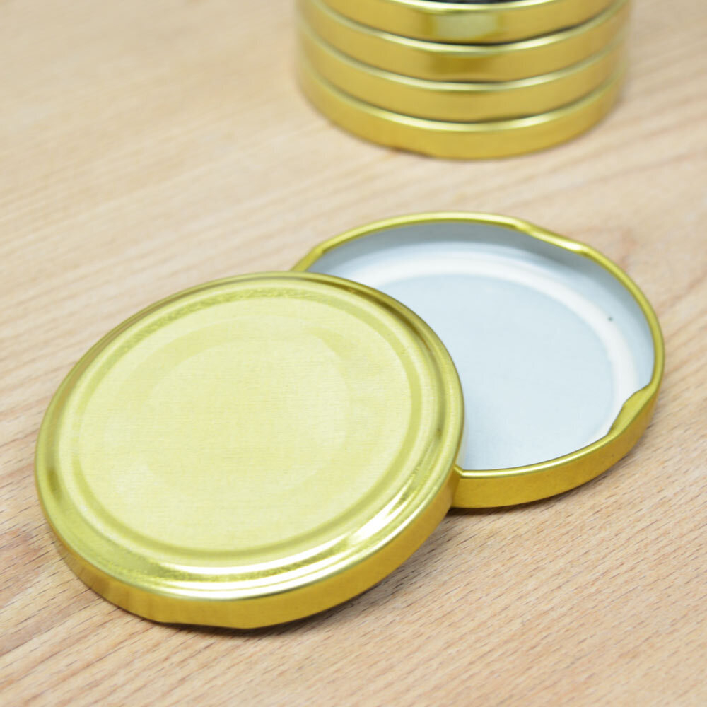 Крышка для консервирования 20шт винтовая d66 ТВИСТ-ОФФ (золото) УРАЛ СКО