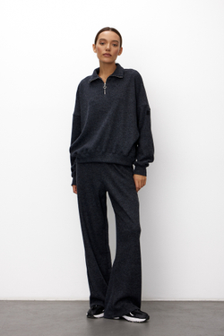 Джемпер Delon Ribbed Black