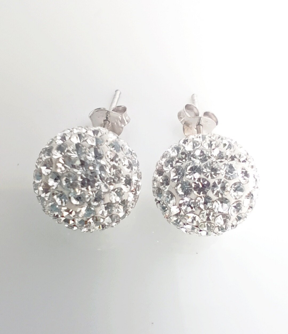 Серьги Эстерелла, серебро 925 проба, с кристаллами Сваровски/Ф