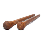 Деревянные спицы для вязания из древесины сосны 35мм/700мм. N17