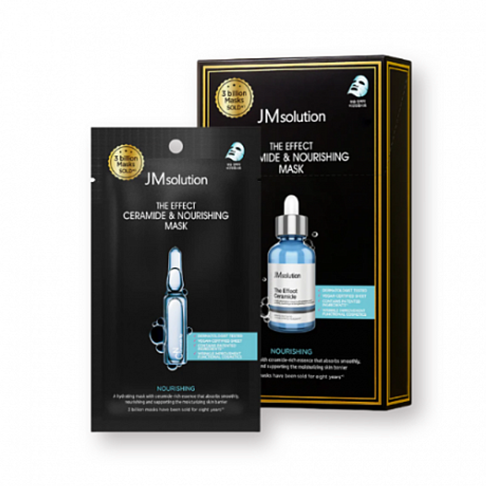 JMsolution The Effect Ceramide Nourishing Mask, 24ml*1ea - Питательная тканевая маска с церамидами
