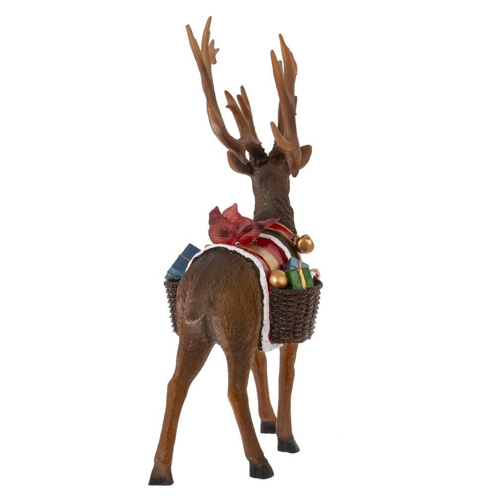 GAEM Фигурка декоративная с подсветкой "Олень", L23 W12 H32 см, (2хAAA н/п)