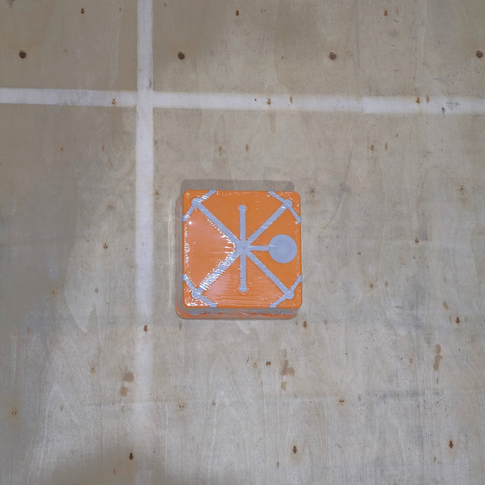 Коробка огнестойкая для о/п 60-0300-FR2.5-4 Е15-Е120 100х100х50 двухкомпонентная Промрукав