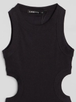 Платье для девочки летнее с вырезом