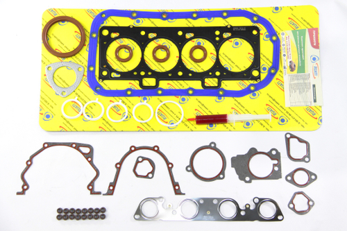Комплект прокладок двигателя ВАЗ 2170-21126 ПРИОРА V=1.6, 16 клапанный, 17 позиций (полный, сальники+маслосьёмные FPM, герметик, силикон, формирователь прокладки в шприце 21126-1002064-864) RUATI