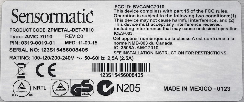 Sensormatic Блок MDG 7010 на 4 антеннны, б/у