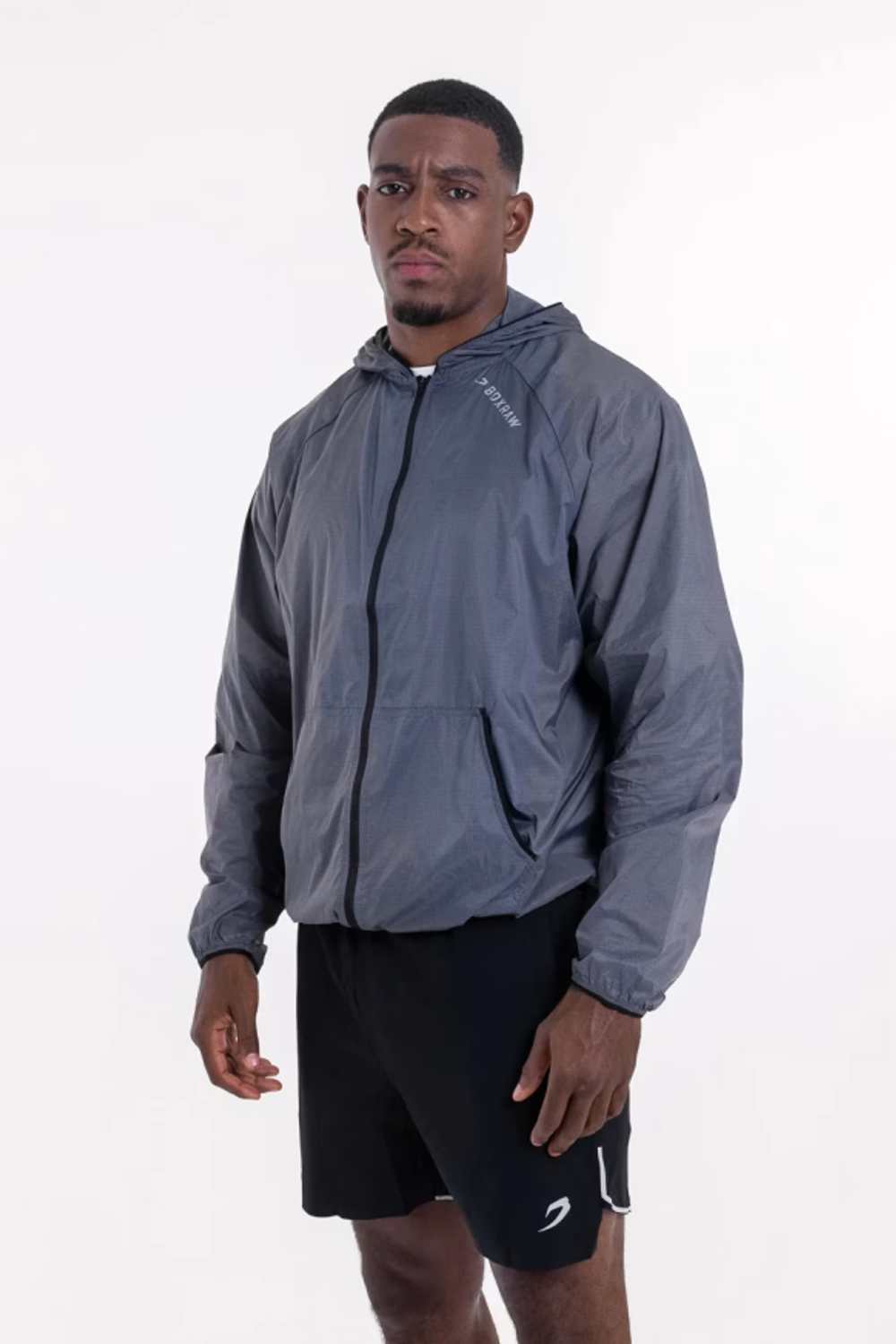 Зип-куртка BOXRAW Genaro Zip Up тёмно-серая