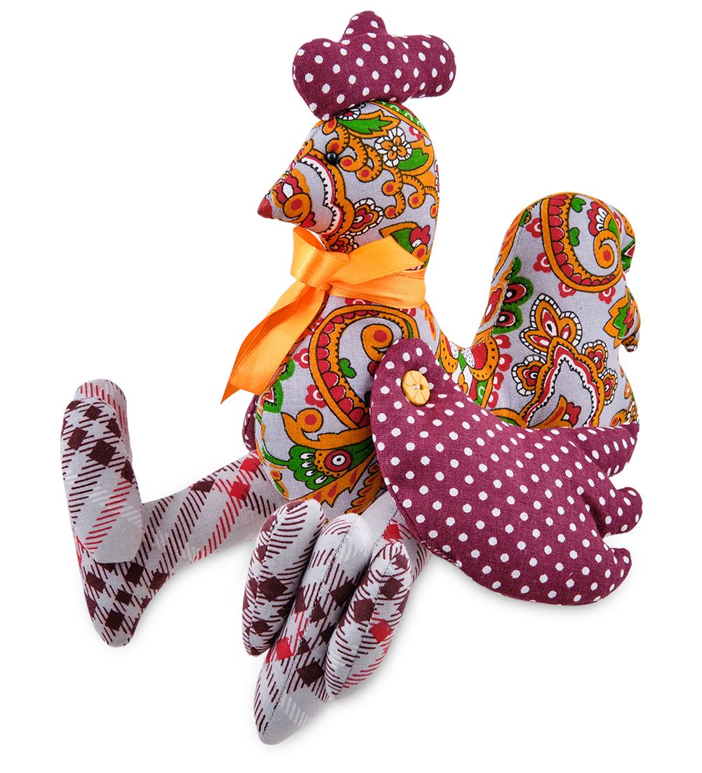 ТК-911 Игрушка лоскутная «Петух»