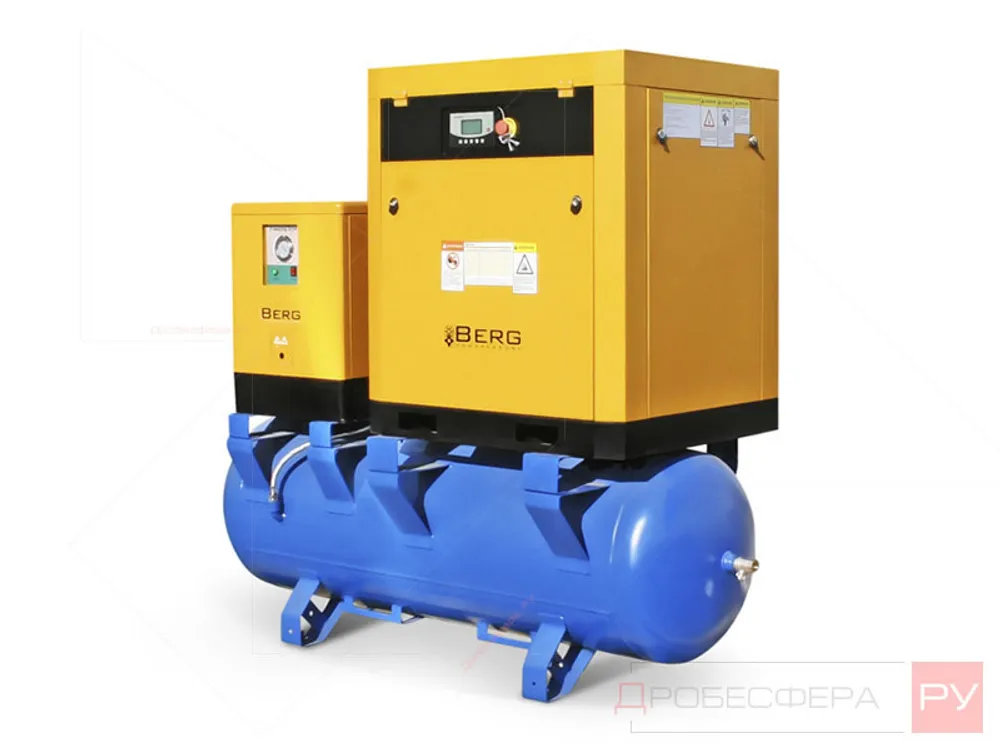 Винтовой компрессор Berg ВК-11PO-16-500-IP54