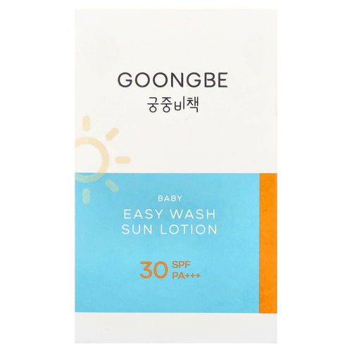 Goongbe, Baby, легкий солнцезащитный лосьон, 30 SPF PA +++``, 60 г