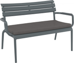 Подушка для дивана Siesta Contract Paris Lounge, 1000х500х50, темно-серый