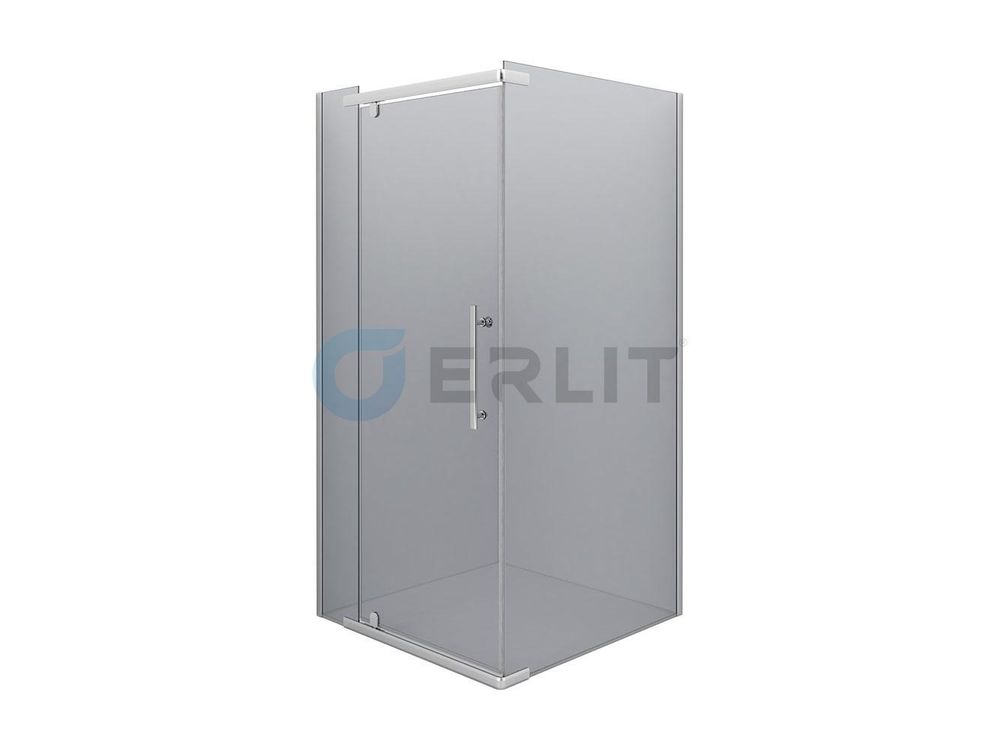 Душевое ограждение ER10109H-C4 900*900*2000 (без поддона) тонированное стекло