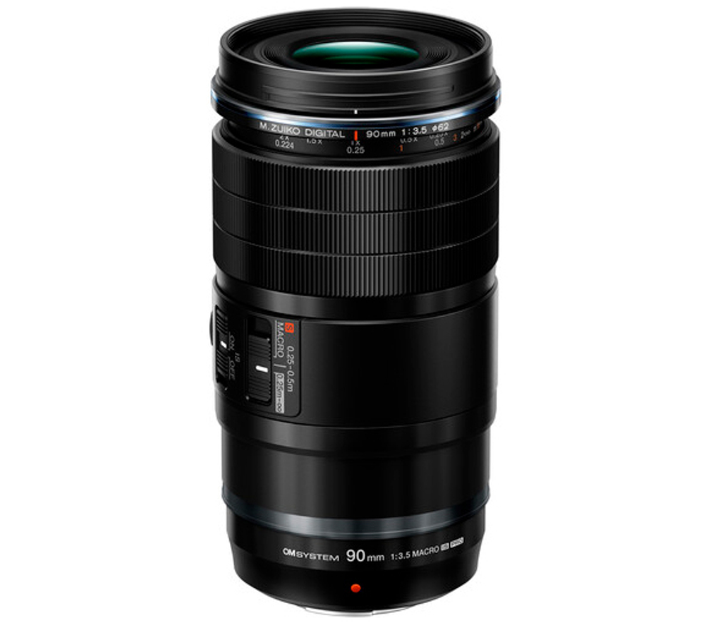 Объектив OM System M.Zuiko Digital ED 90mm f/3.5 Macro IS PRO