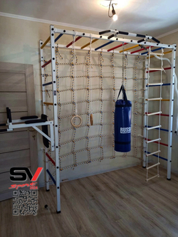 Монтаж спортивного комплекса Sv Sport П в пеноблочные, газоблочные стены