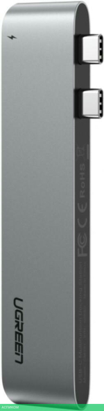 USB-хаб Ugreen CM251-60559 Space Gray (60559)