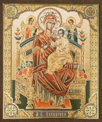 Икона БМ "Всецарица" 10х12 на МДФ-6