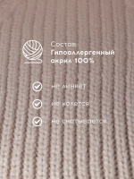 Чепчик шапка женский на завязках на осень