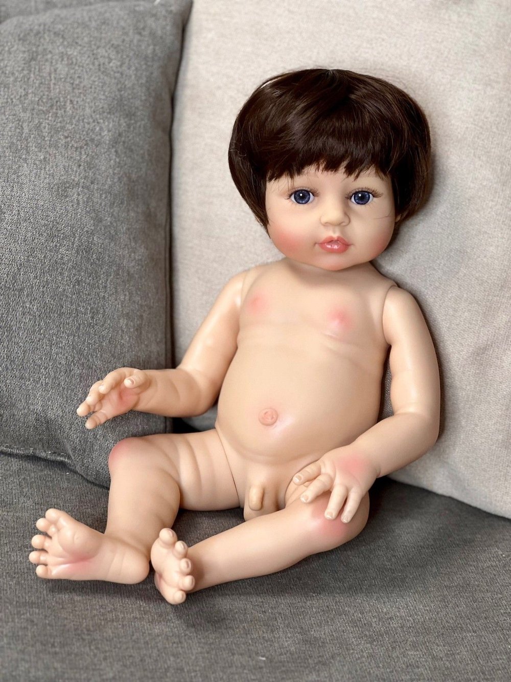 Кукла Реборн виниловая 48см в пакете (FA-060A)