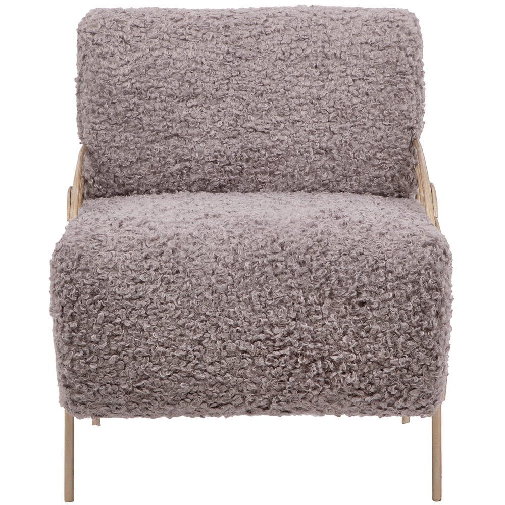 Кресло Нимфея Серый Айвори