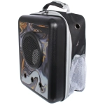 Рюкзак - переноска для животных «СТИЛЬНЫЙ БРО», цвет черный, 32*17*42/до13кг (Пакет и Лейбл)