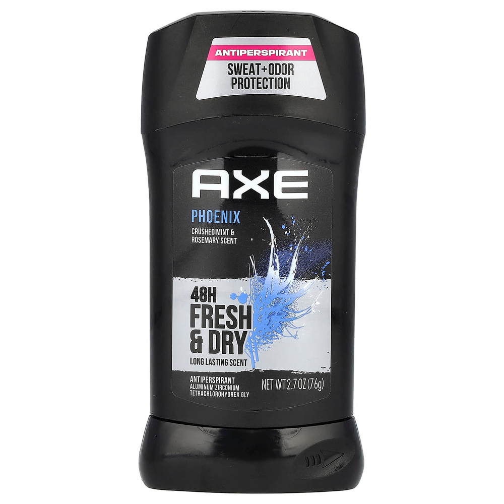 AXE, 48H Fresh & Dry, антиперспирант, феникс, 76 г (2,7 унции)