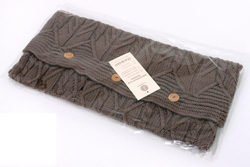 Элитная наволочка декоративная Imperio 46 коричневая от Luxberry упаковка