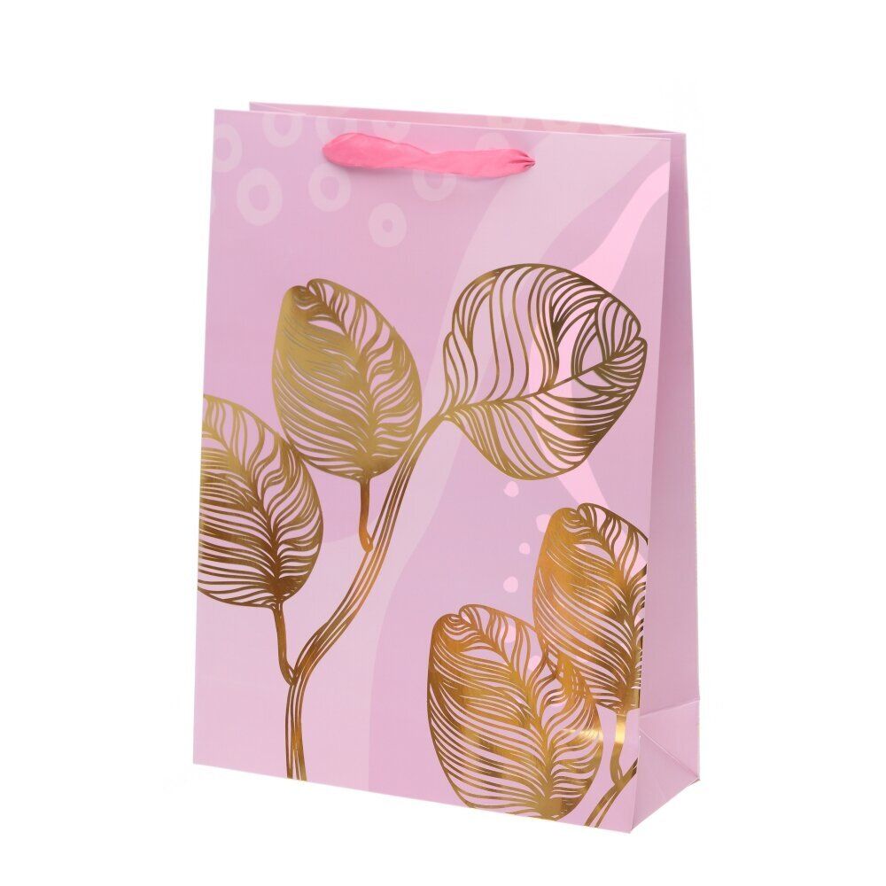 GAEM Пакет подарочный (бумага 210г/м2, блок микс12шт), L30 W11 H41 см, 4в.