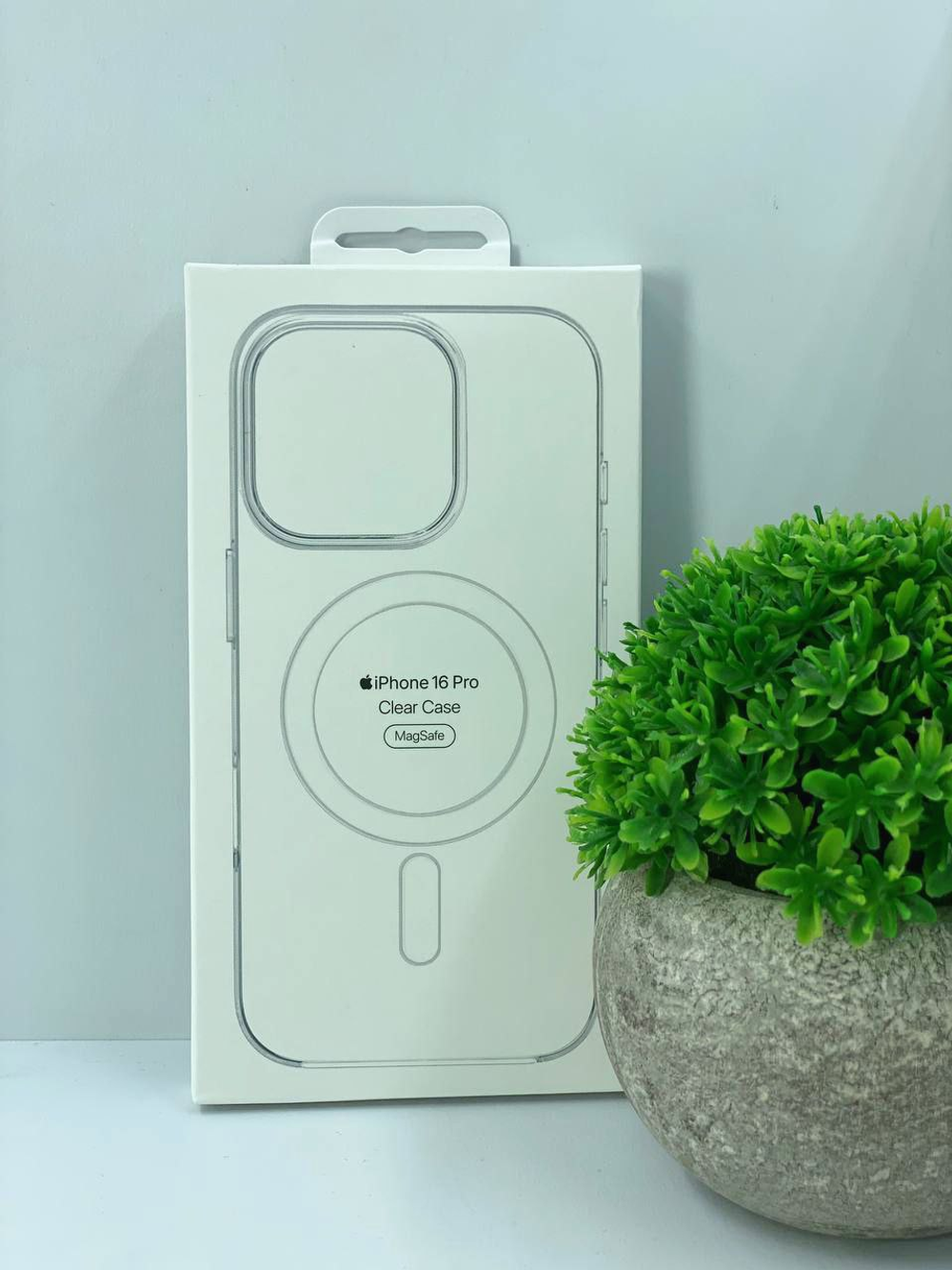 Прозрачный чехол MagSafe Clear Case с анимацией для iPhone 16 PRO MAX