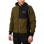 Кофта флисовый Graff 233-P-BL-13 с вставками Коричневые -