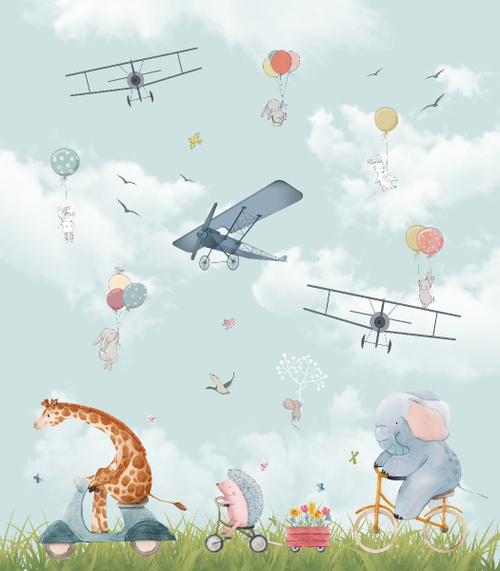 Детские №305 Фотообои и Фрески